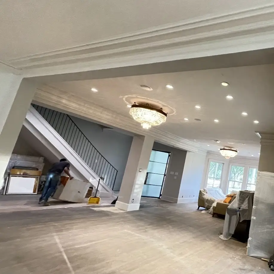 Interior framing and structuring to feel free and connected throughout your home.
